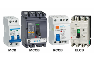 MCB lwn MCCB lwn RCCB lwn ELCB: Panduan Perbandingan Lengkap