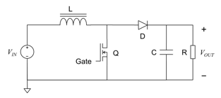 Boost Converter Circuit Diagram